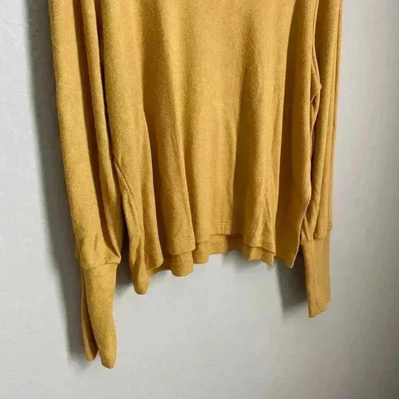 Madewell Puff-Sleeve Scoopneck Top Cumin Size XXL - Picture 4 of 9